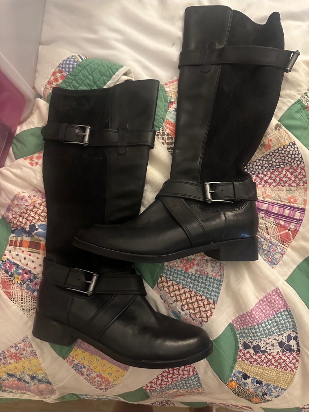 Cole Haan Women’s Black Women's Riding Boots
